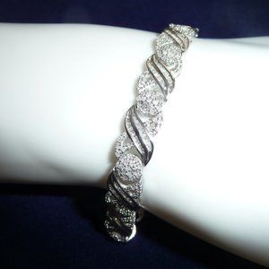 2.90ct 7.5inch diamond bracelet